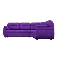 Угловой диван Бруклин велюр фиолетовый - Изображение 1