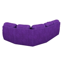 Угловой диван Бруклин (велюр фиолетовый) - Изображение 3