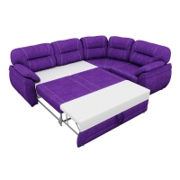 Угловой диван Бруклин велюр фиолетовый - Изображение 4
