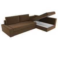 Угловой диван Версаль (вельвет коричневый) - Изображение 2