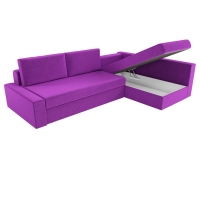 Угловой диван Версаль (вельвет фиолетовый) - Изображение 1