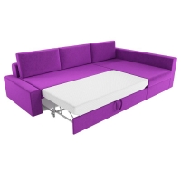 Угловой диван Версаль (вельвет фиолетовый) - Изображение 2