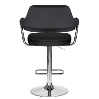 Барный стул 5019-LM CHARLY черный велюр - Изображение 1