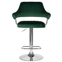 Барный стул 5019-LM CHARLY зеленый велюр - Изображение 2