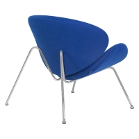 Кресло дизайнерское EMILY LMO-72 синяя ткань - Изображение 3