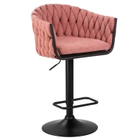 Барный стул LM-9690 LEON розовый