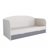 Кровать с ящиками Лавис ДКД2000.1 (корпус белый) - Изображение 4