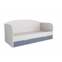 Кровать с ящиками Лавис ДКД2000.1 (корпус белый) - Изображение 2