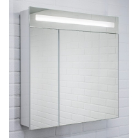 Шкаф-зеркало Аврора с подсветкой LED Домино - Изображение 3
