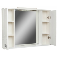Шкаф-зеркало Cube 100 Эл. Домино - Изображение 1