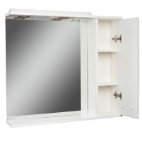 Шкаф-зеркало Cube 75 Эл. левый/правый Домино - Изображение 3