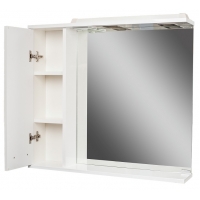 Шкаф-зеркало Cube 65 Эл. левый/правый Домино - Изображение 1