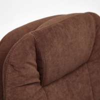 Кресло SOFTY LUX флок, коричневый, 6 - Изображение 3