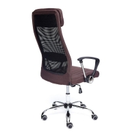 Кресло PROFIT ткань, коричневый/черный - Изображение 1