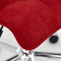 Кресло офисное Zero (бордовый) флок - Изображение 1