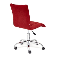 Кресло офисное Zero (бордовый) флок - Изображение 4