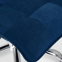 Кресло офисное Zero (синий) флок - Изображение 1