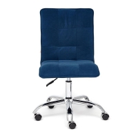 Кресло офисное Zero (синий) флок - Изображение 2