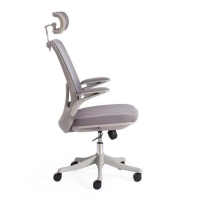 Кресло MESH-10HR ткань, серый - Изображение 5