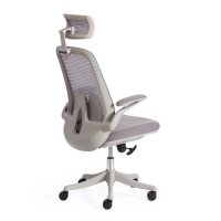 Кресло MESH-10HR ткань, серый - Изображение 4