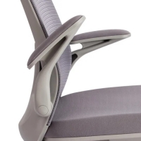 Кресло MESH-10HR ткань, серый - Изображение 2