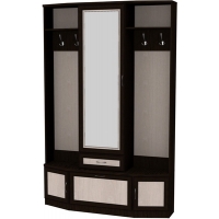 Шкаф для прихожей с зеркалом арт. 600 Гарун - Изображение 1