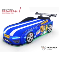 Кровать машина Romack Dreamer-M Барбоскины Дружок синий - Изображение 4
