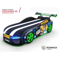 Кровать машина Romack Dreamer-M Барбоскины Дружок черный - Изображение 1