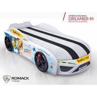 Кровать машина Romack Dreamer-M Барбоскины Дружок белый - Изображение 4