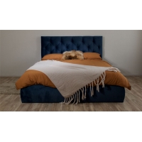 Мягкая кровать Бетти 1400 (подъемник) Lecco/ocean - Изображение 1