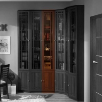 Шкаф для книг Sherlock 31 (орех шоколадный) - Изображение 2