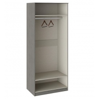 Шкаф для одежды Либерти (с 1 дверью и 1 с ЛКП Хадсон, Фон серый) - Изображение 2