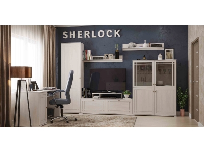 Гостиная ШЕРЛОК (Sherlock) ясень анкор светлый