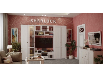 Гостиная ШЕРЛОК (Sherlock) ясень анкор светлый