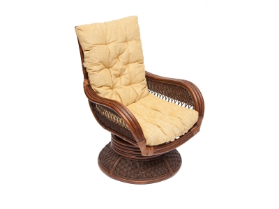 Кресло-качалка из ротанга «Андреа релакс Medium» (Andrea ) + подушка