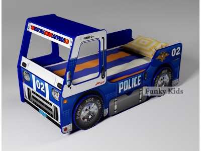 Детская кровать Полицейская машина