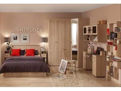 Спальный гарнитур Sherlock (Шерлок) дуб сонома