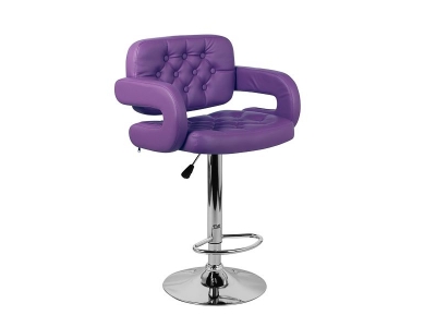 Барный стул Тиесто WX-2927 экокожа, фиолетовый