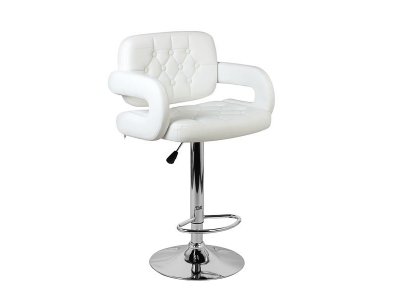 Барный стул Тиесто WX-2927 экокожа, белый
