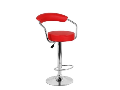 Барный стул Орион WX-1152 экокожа, красный