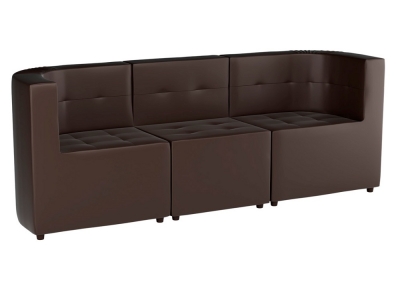 Модульный диван комплект Домино (экокожа)