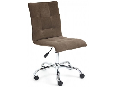 Кресло офисное Zero (коричневый) флок