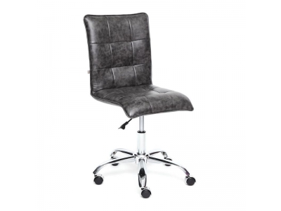 Кресло офисное ZERO экокожа (2 TONE серый)