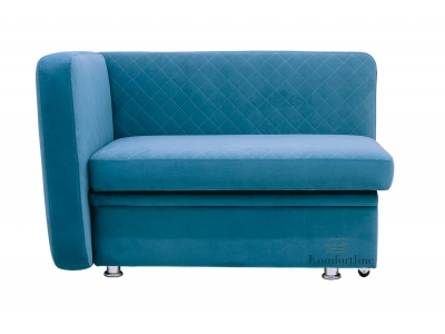 Прямой диван-кушетка Полонез ДП01 со спальным местом
