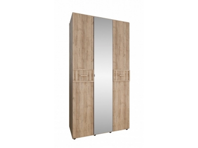 Шкаф для одежды 444 с зеркалом Scandica Oslo