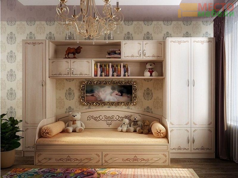 Комплект мебели для детской комнаты Фанки Кидз Классика №4
