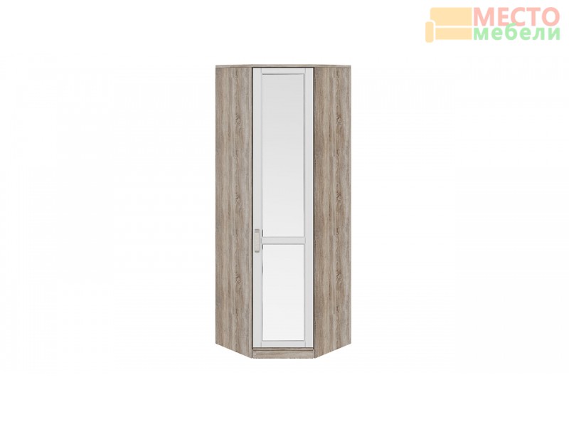 Шкаф угловой с 1-ой зеркальной дверью правый «Прованс» СМ-223.07.027R