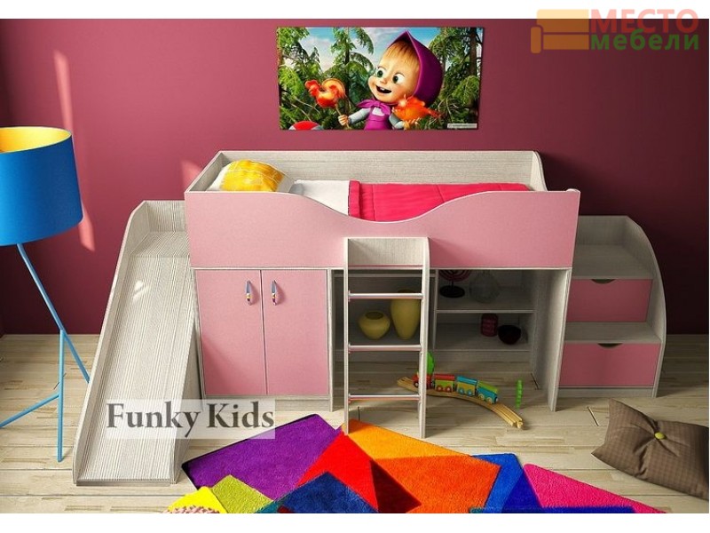 Детская модульная мебель Фанки Кидз 6 (композиция 2)