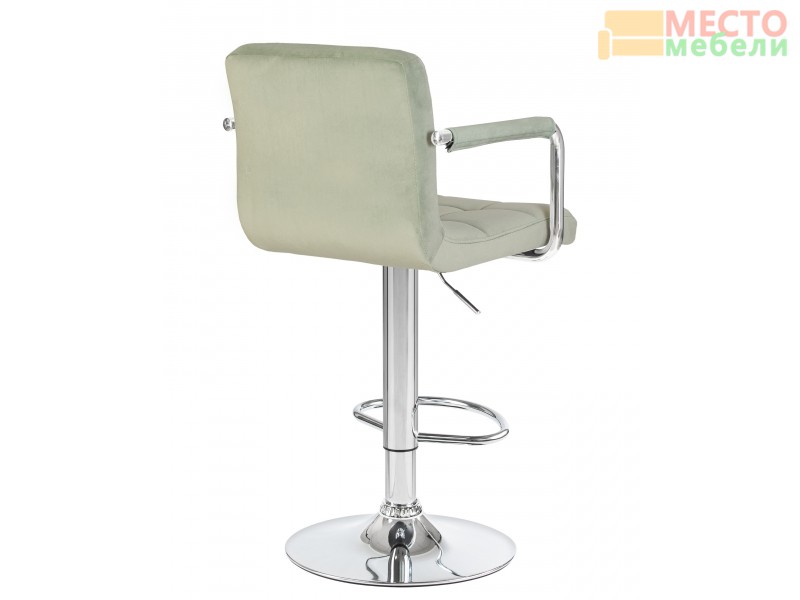 Барный стул LM-5011 KRUGER ARM мятный велюр