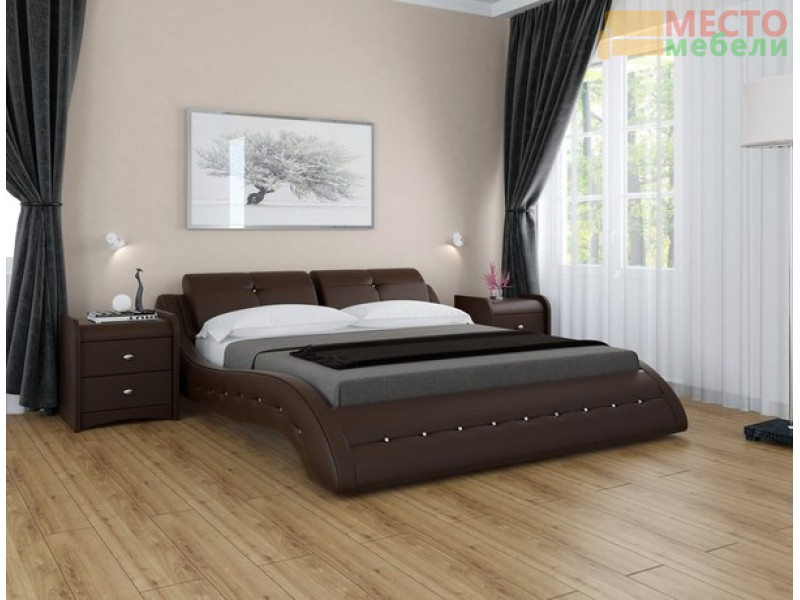 Мягкая кровать Аврора 1,6 с подъемным механизмом